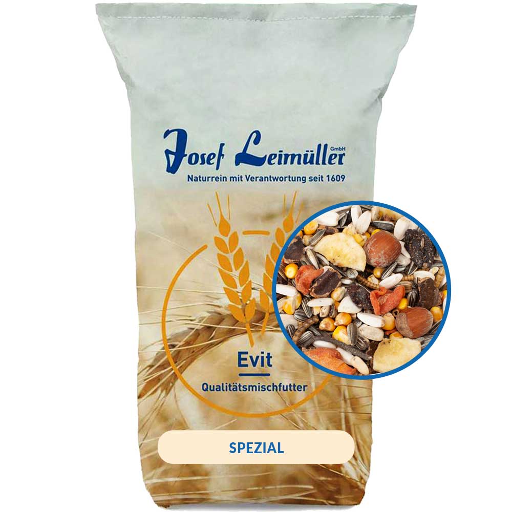 Leimüller Special Mangime per scoiattoli con noci cereali e camole della farina