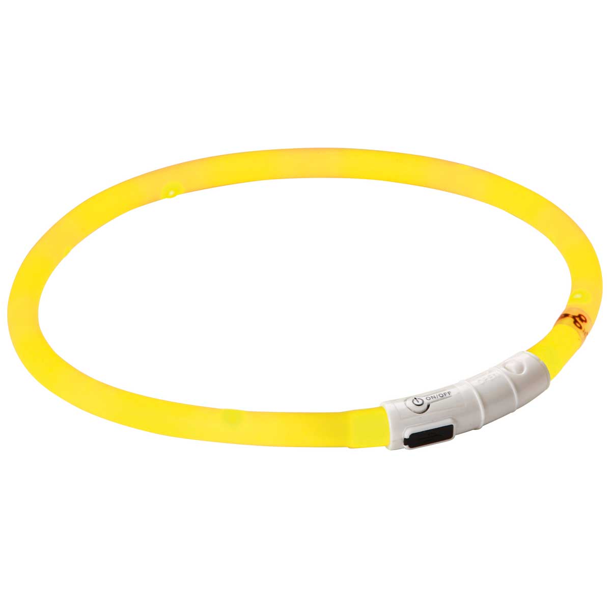 Kerbl Collare LED Maxi Safe giallo