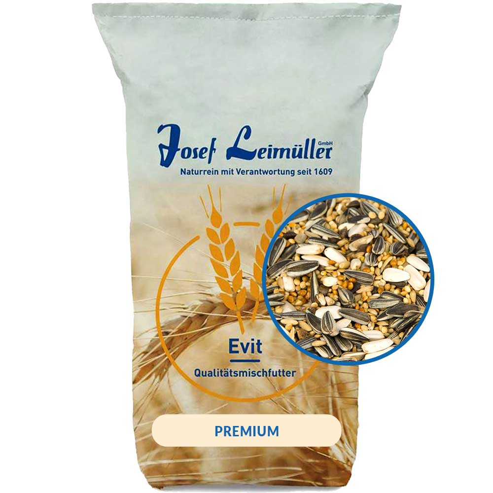 Leimüller Premium Mangime per parrocchetti con cereali e semi