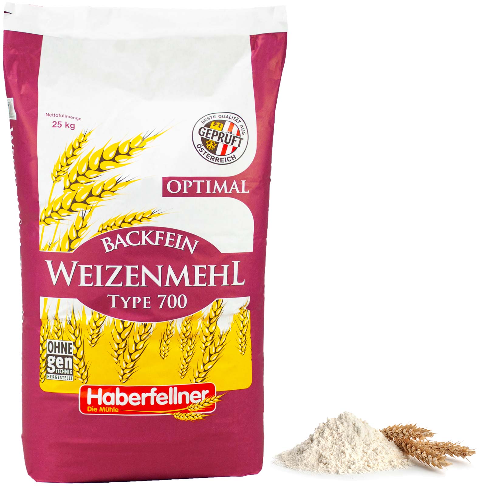 Farina di grano tenero tipo 0 Haberfellner optimal (AT W700 / DE 550)
