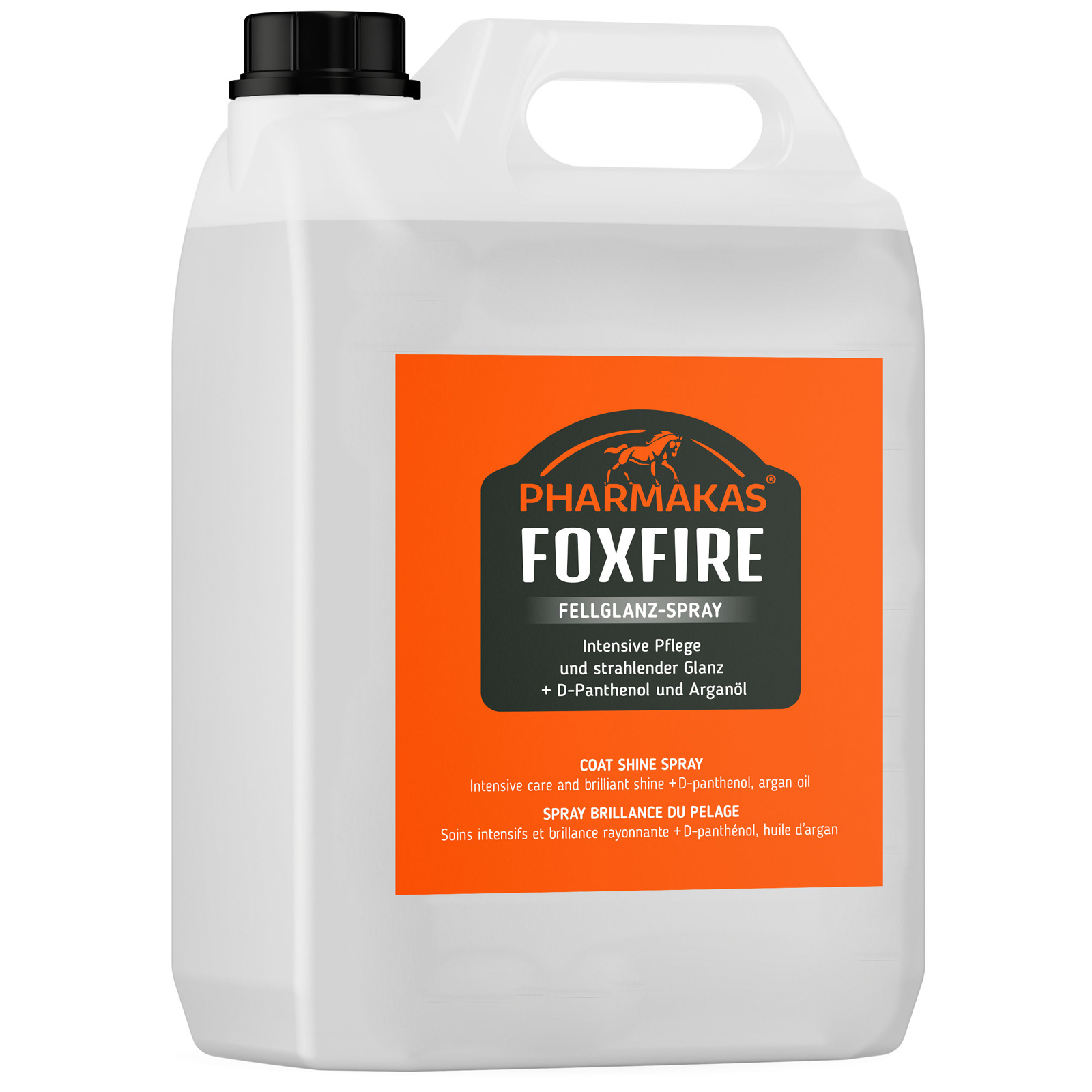 PHARMAKAS HORSE Spray lucidante per il pelo Foxfire 5 L
