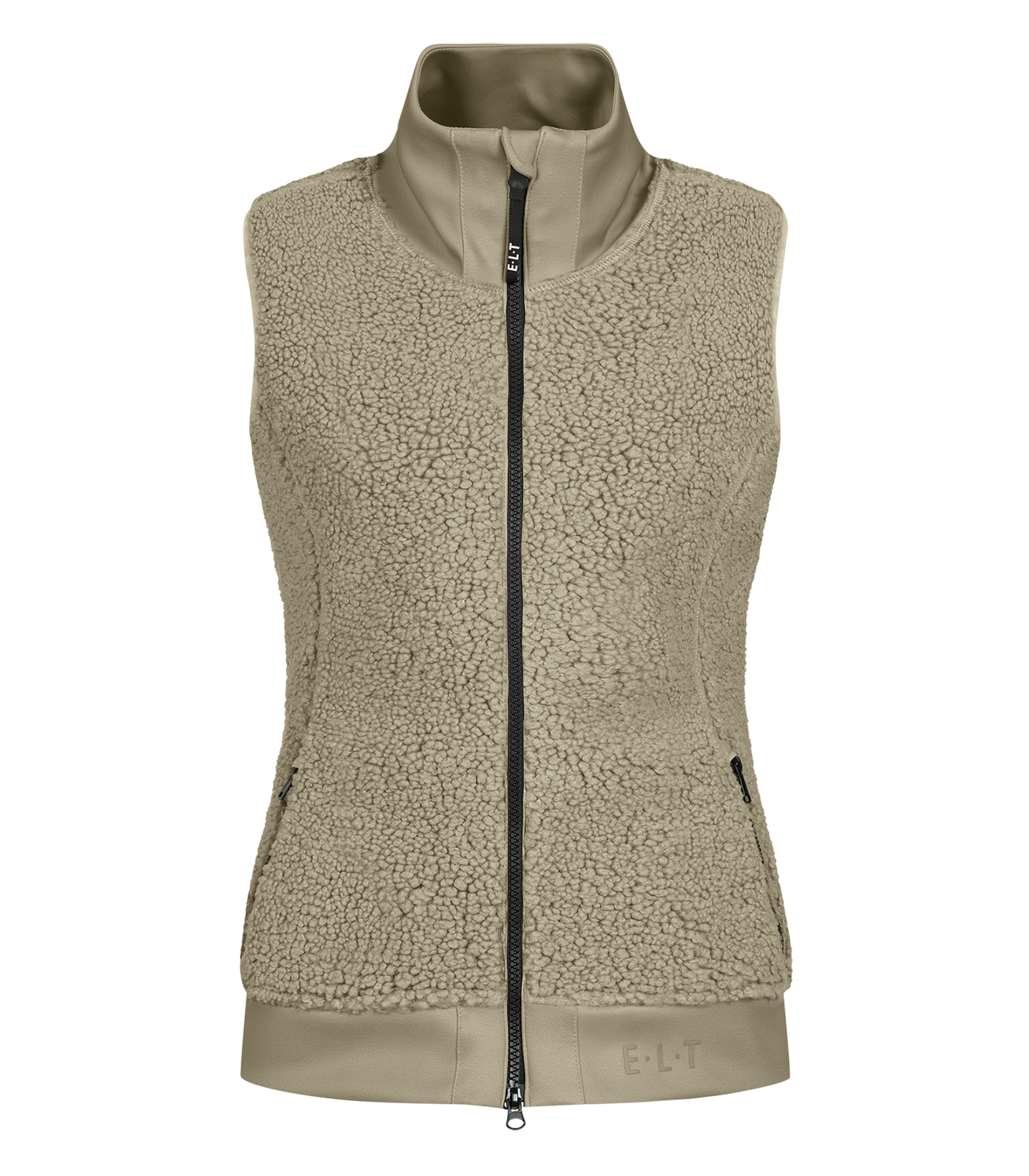 ELT Gilet in pile Rotterdam, L, grigio beige