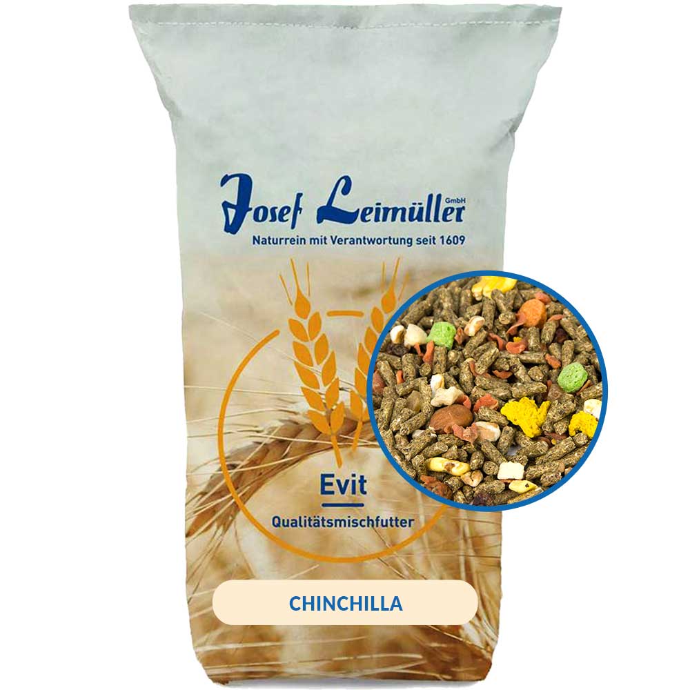 Leimüller Mangime per cincillà frutta e cereali 5 kg