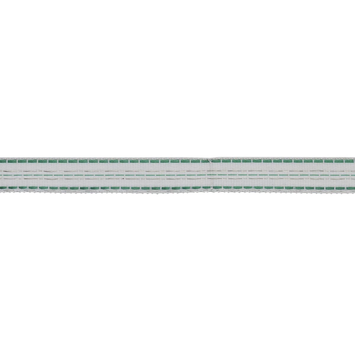 AKO Nastro per recinto elettrico PremiumLine 200 m, 0.20 acciaio + 0.20 rame, bianco / verde