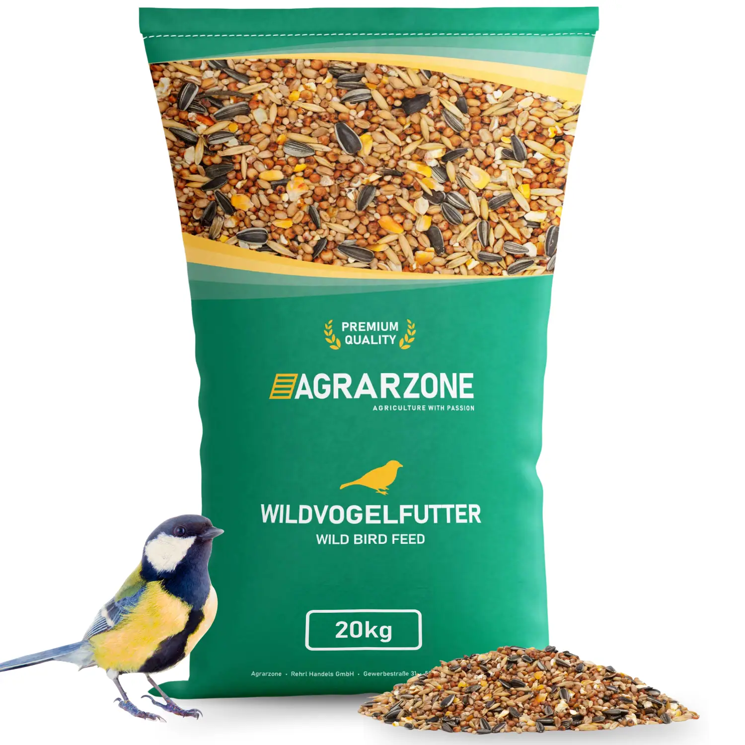 Agrarzone ALLROUND Mangime per uccelli selvatici 20 kg