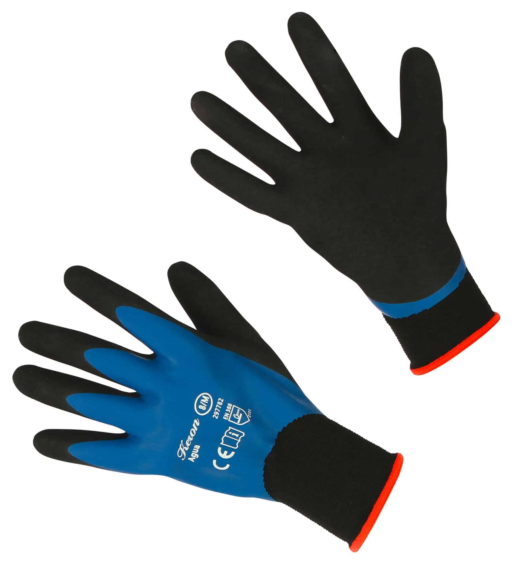 Work glove Agua bicolor double dipped