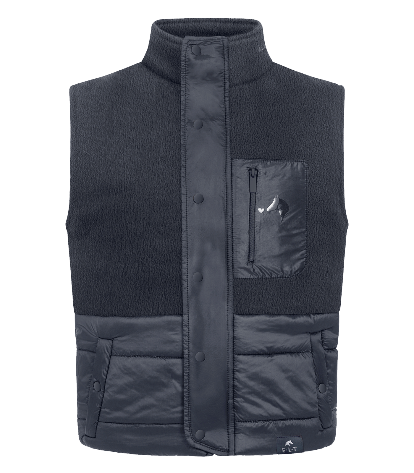 ELT Gilet imbottito Lucky Milu, Kids, 110/116, blu scuro