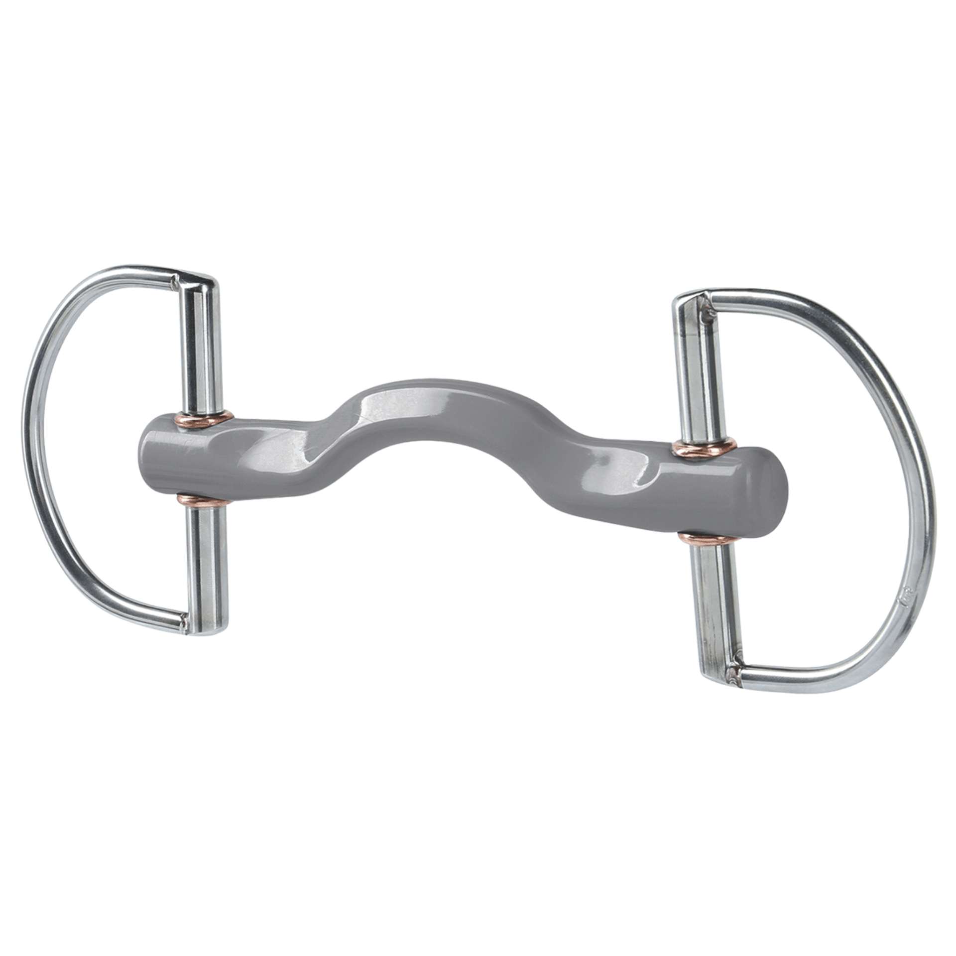 Imboccatura con anello a D beris con ponte passalingua KONNEX