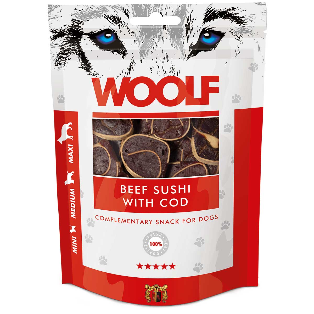Woolf Dog Treat Manzo Sushi