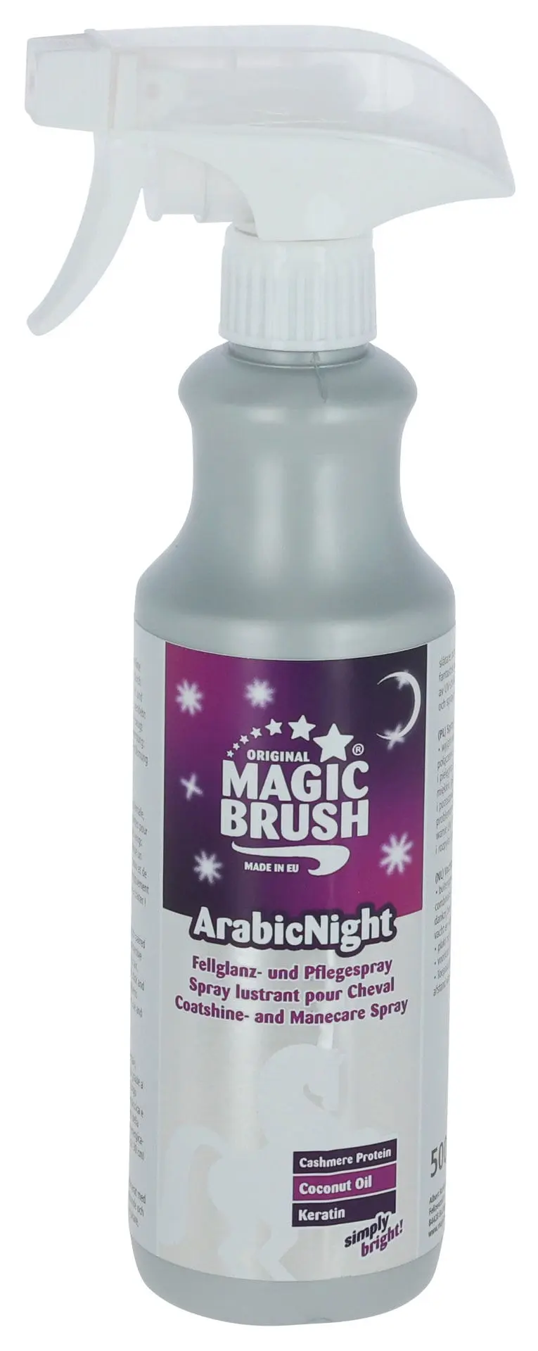 MagicBrush Spray lucidante per il pelo ManeCare ArabicNights 500 ml