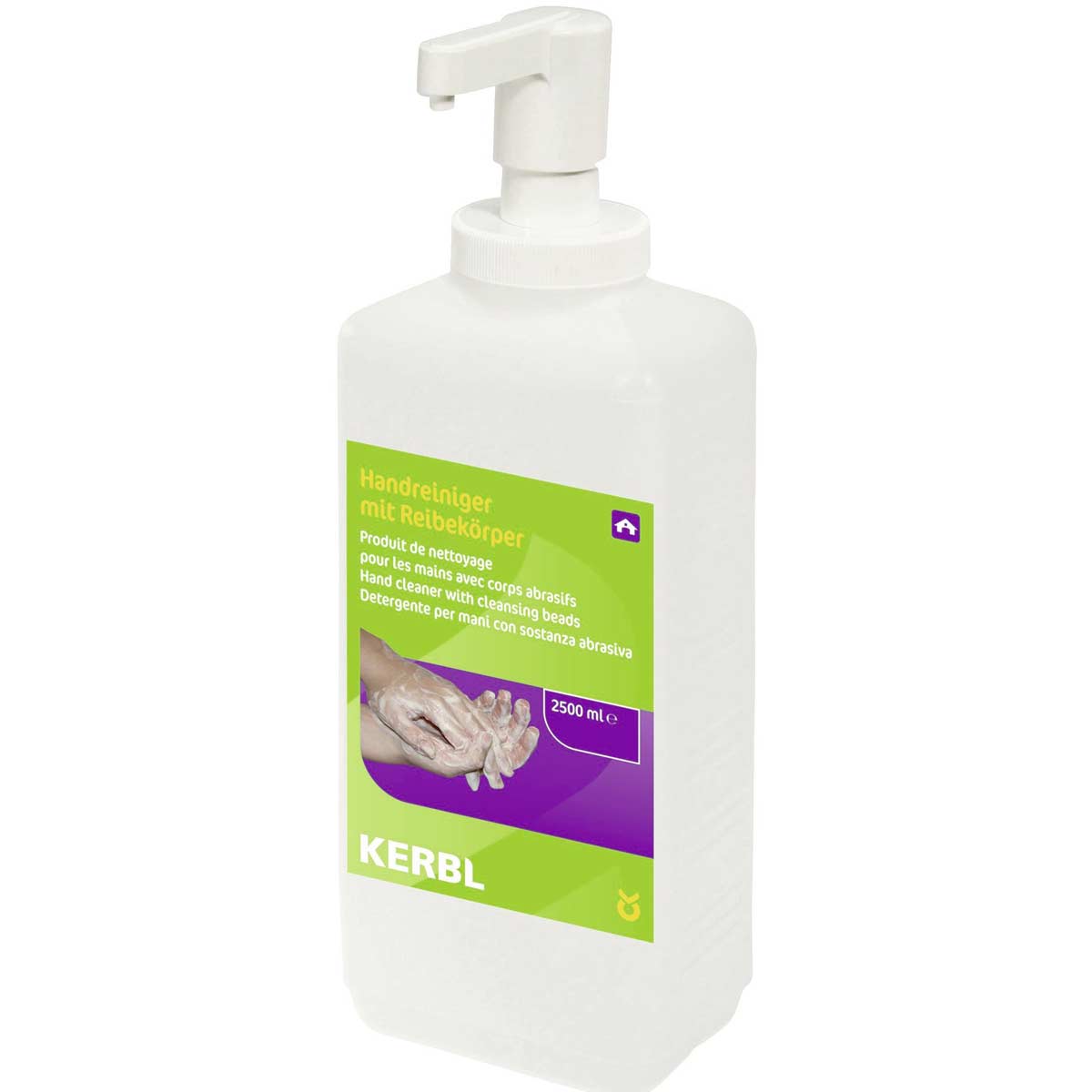 Kerbl Detergente liquido per mani con compoonente abrasiva