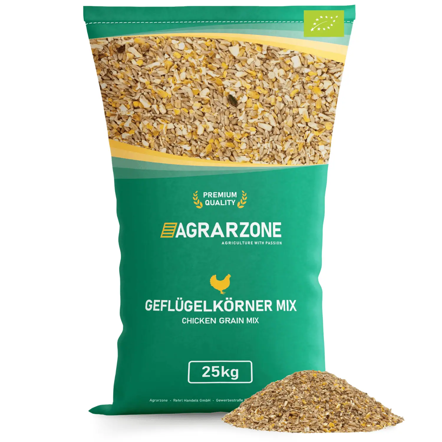 Agrarzone BIO Mangime biologico mix-cereali per polli 25 Kg