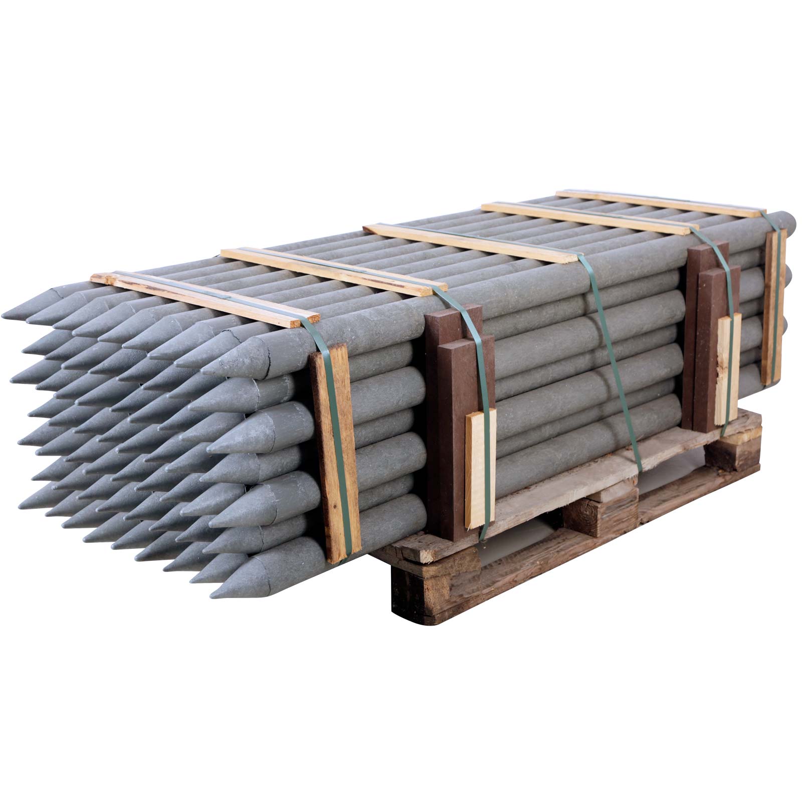 Agrarzone Palo rotondo per recinti in plastica riciclata Agrarzone Palo rotondo per recinti in plastica riciclata