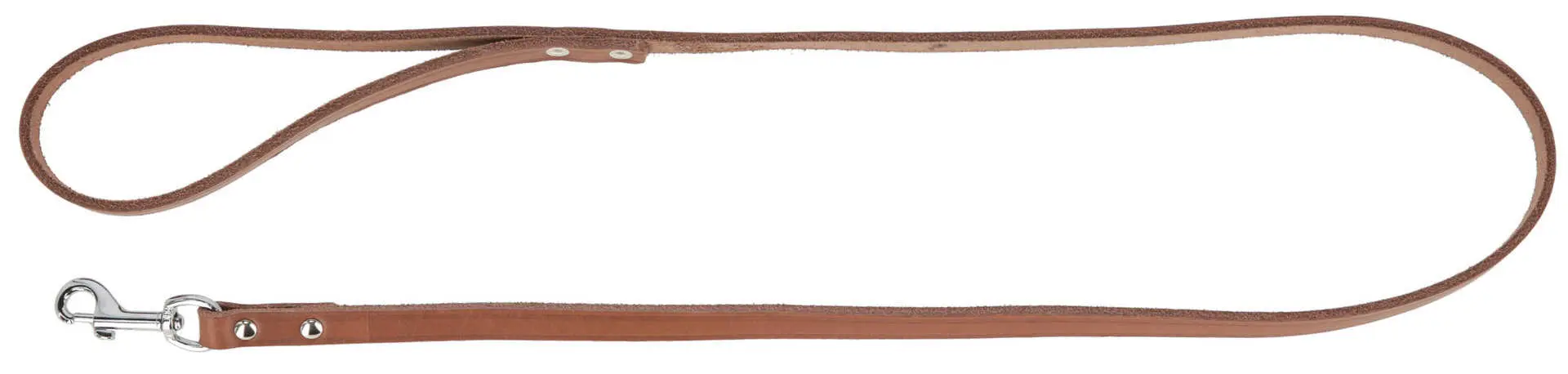 MEXICA Leash taupe 12 mm, 100 cm riveted