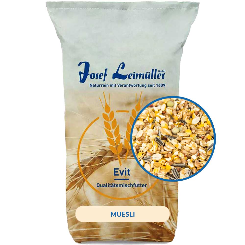 Leimüller Mangime per galline e polli in muesli 25 kg