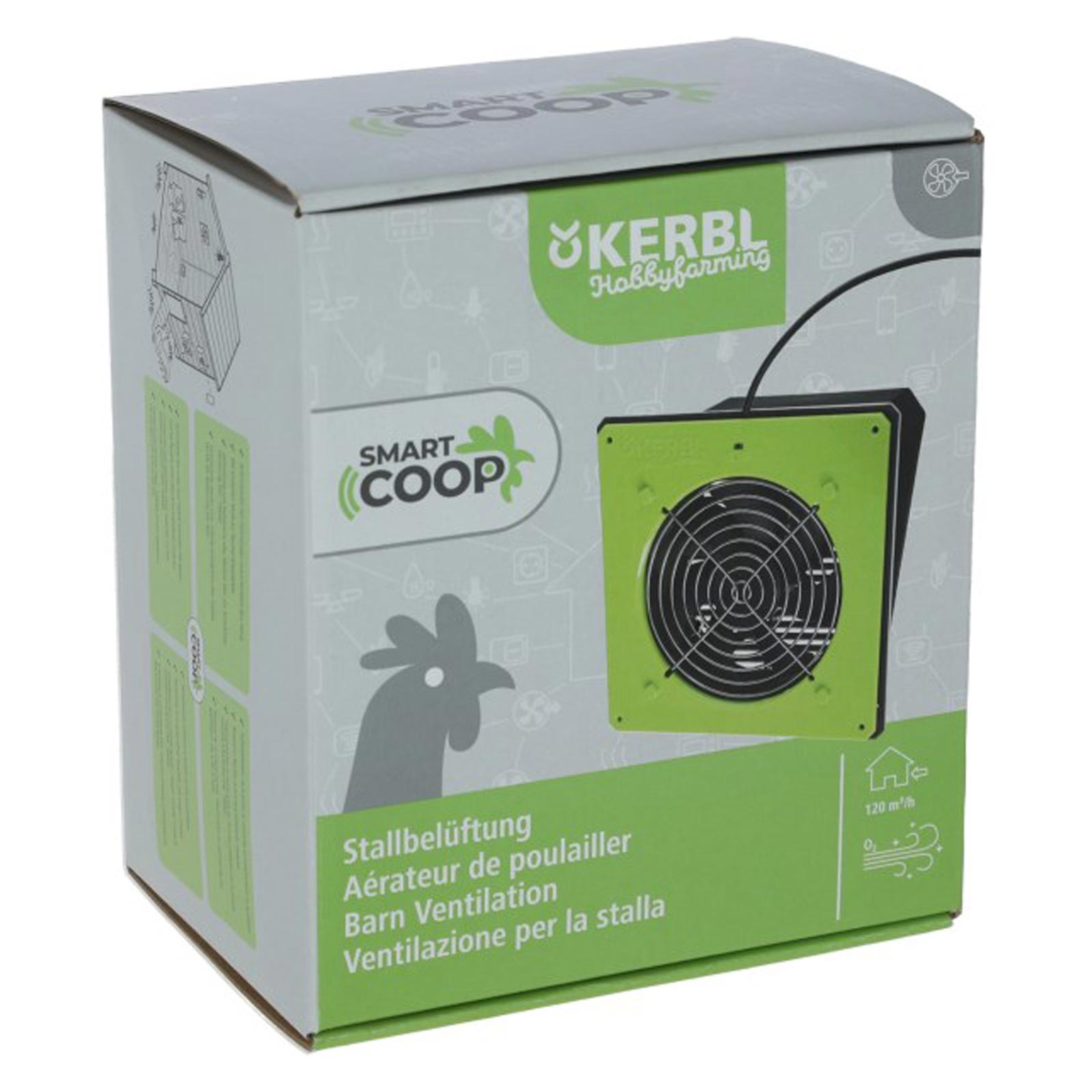 SmartCoop ventilatore per pollaio