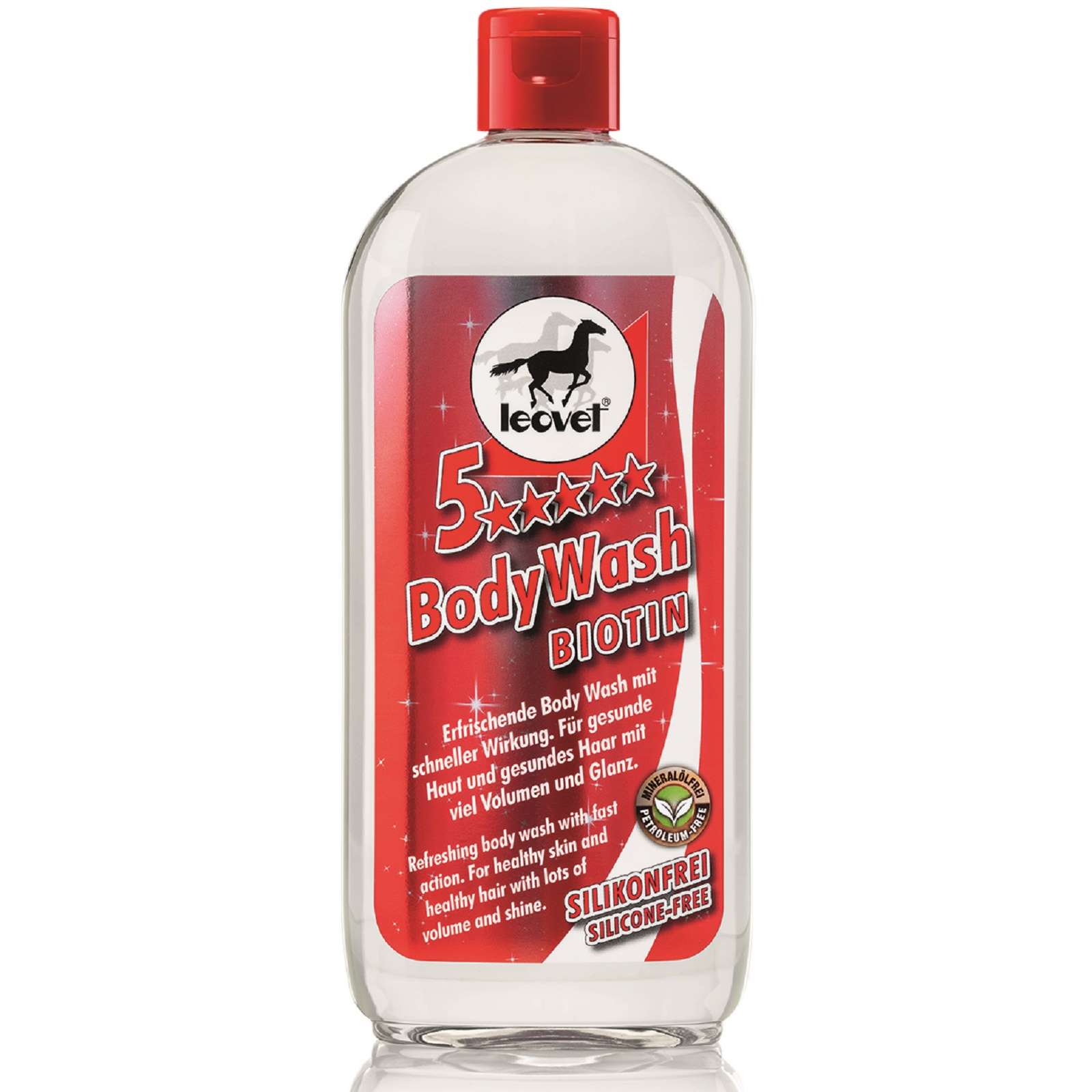 Leovet 5-Sterne BodyWash Shampoo alla biotina 500 ml