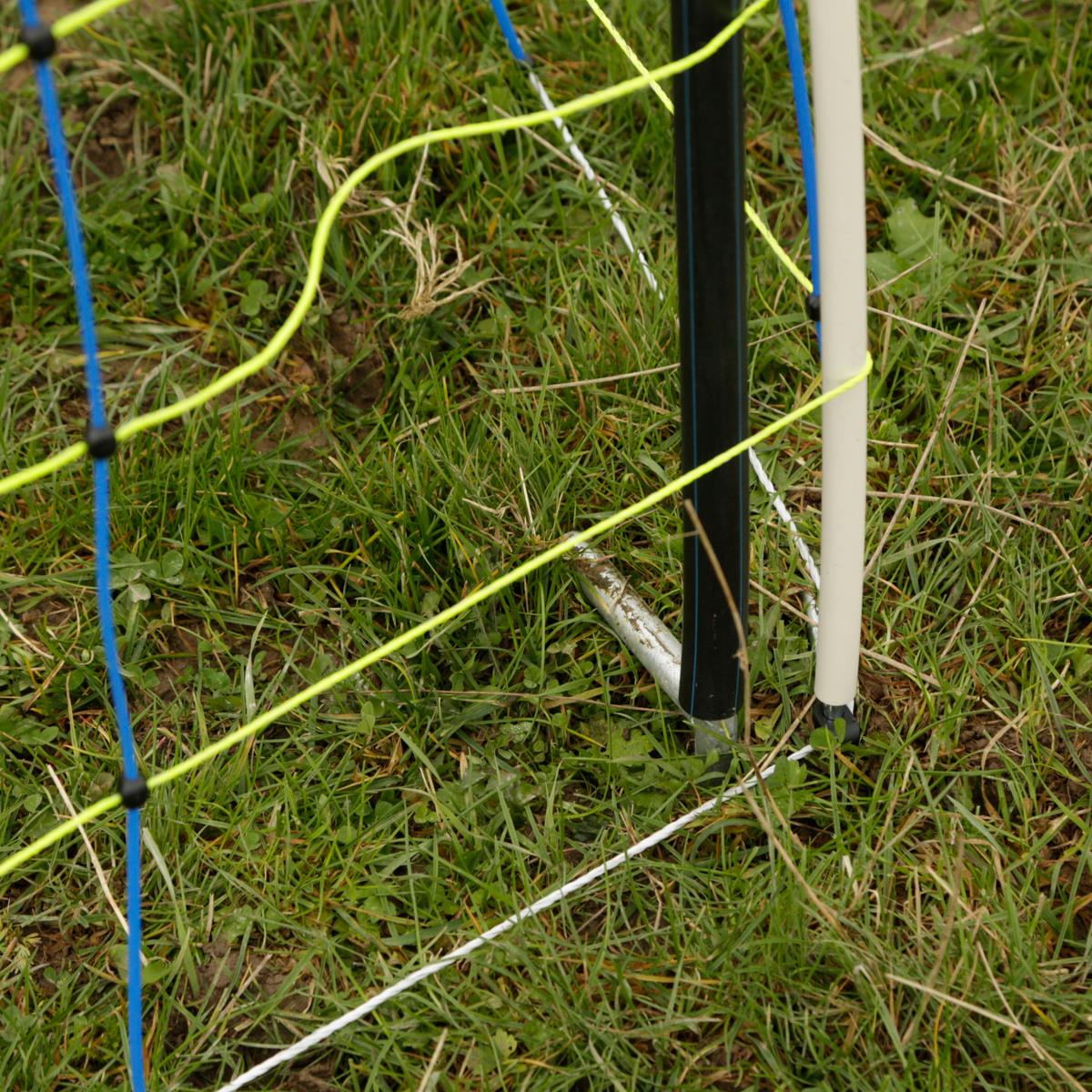 Palo di sostegno per reti da pascolo in acciaio 120 cm