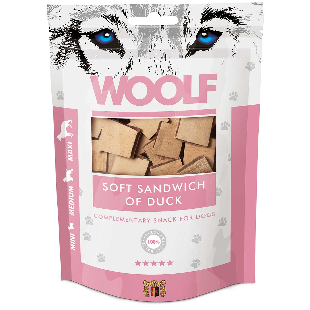 Woolf Dog Treat Tender Duck Sandwich