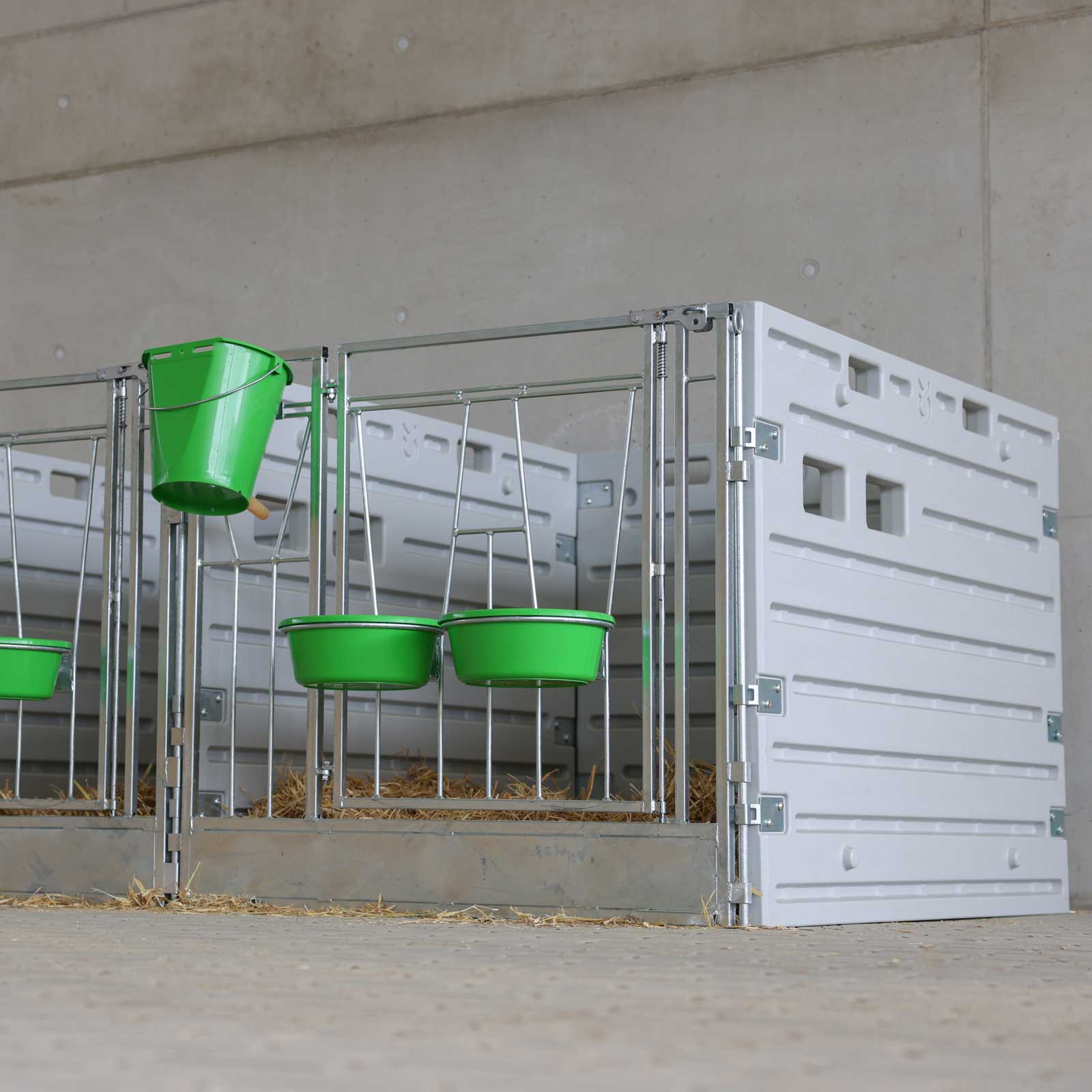 Box modulare per vitelli indipendente