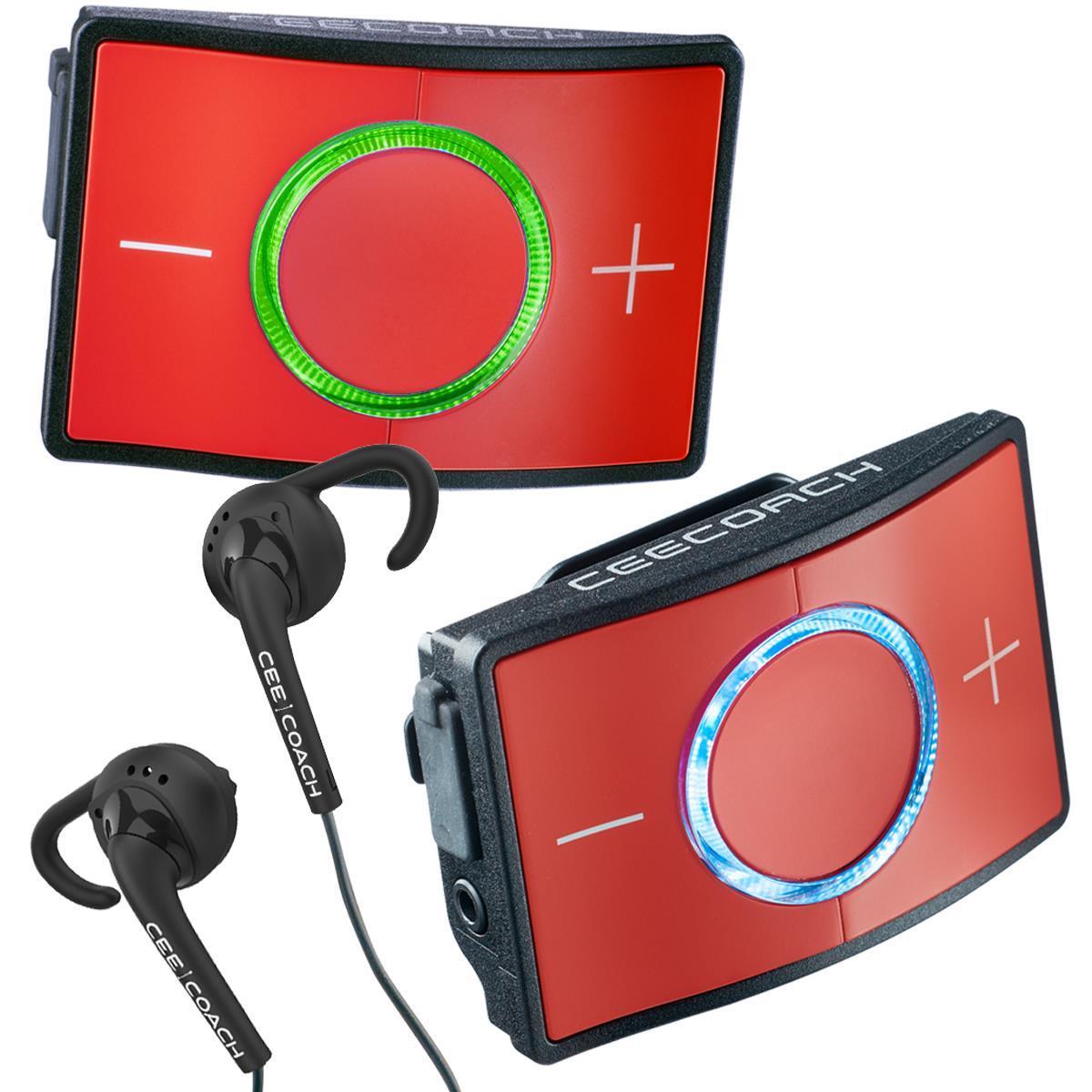CEECOACH 1 sistema di comunicazione di gruppo - kit 2 apparecchi rosso