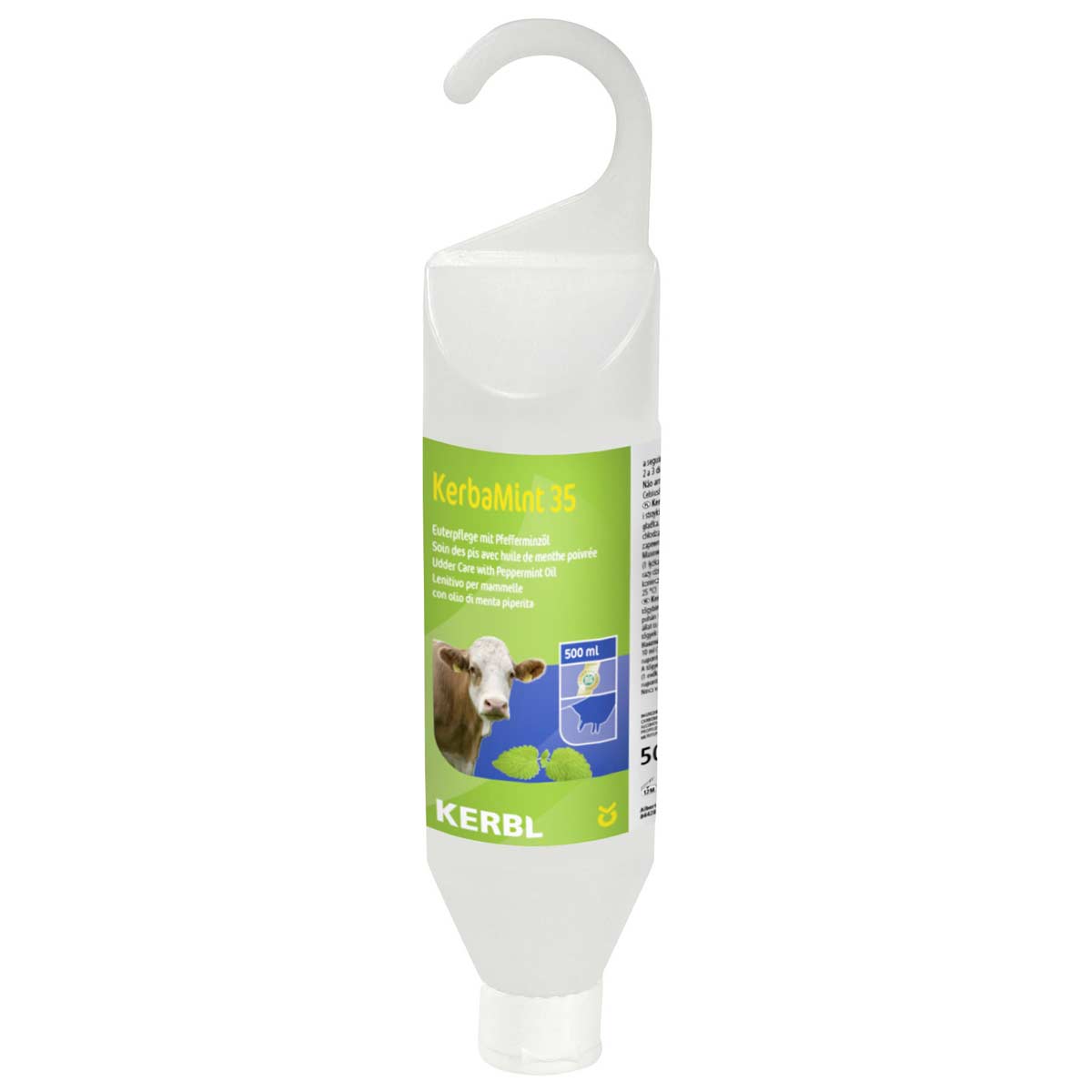 KerbaMINT 35 Lenitivo per la cura delle mammelle Bottiglia sospesa 500 ml 