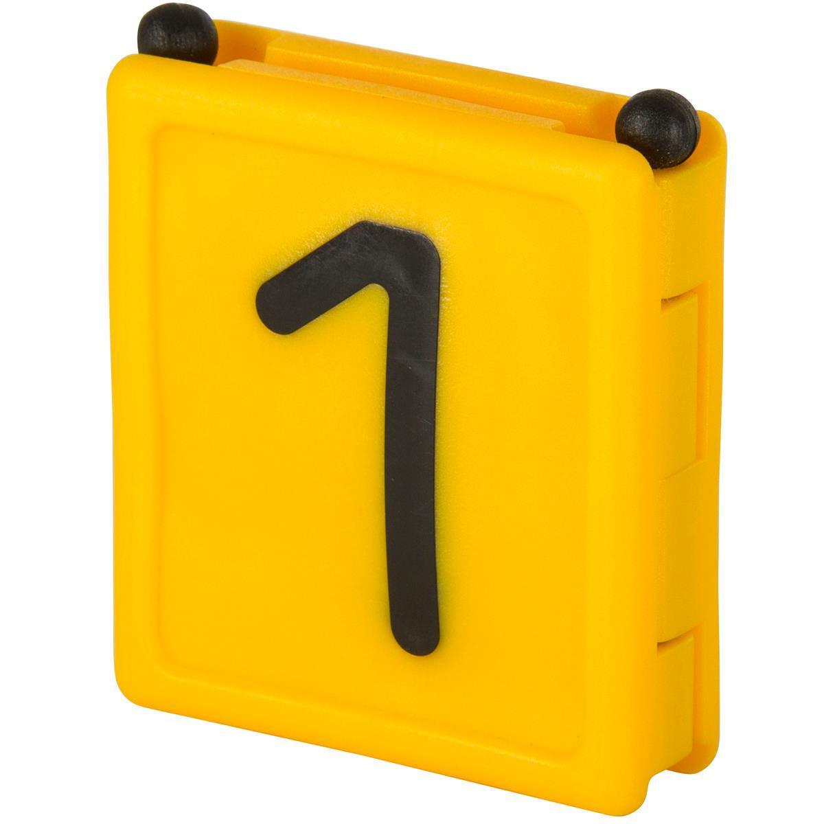 6x Numero collare DUO a 1 cifra 6x Numero collare DUO a 1 cifra