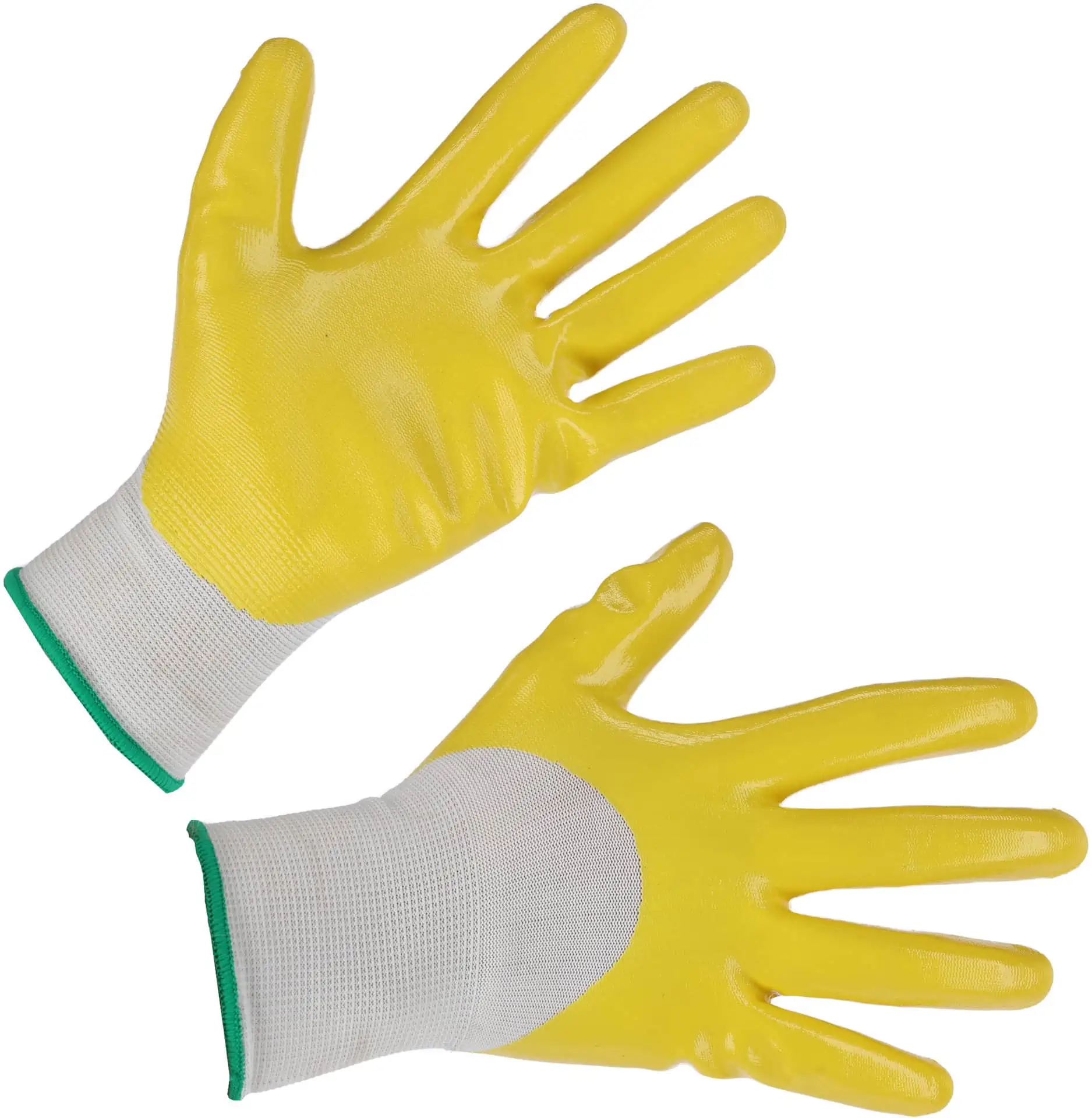Glove Flexline nitrile yellow