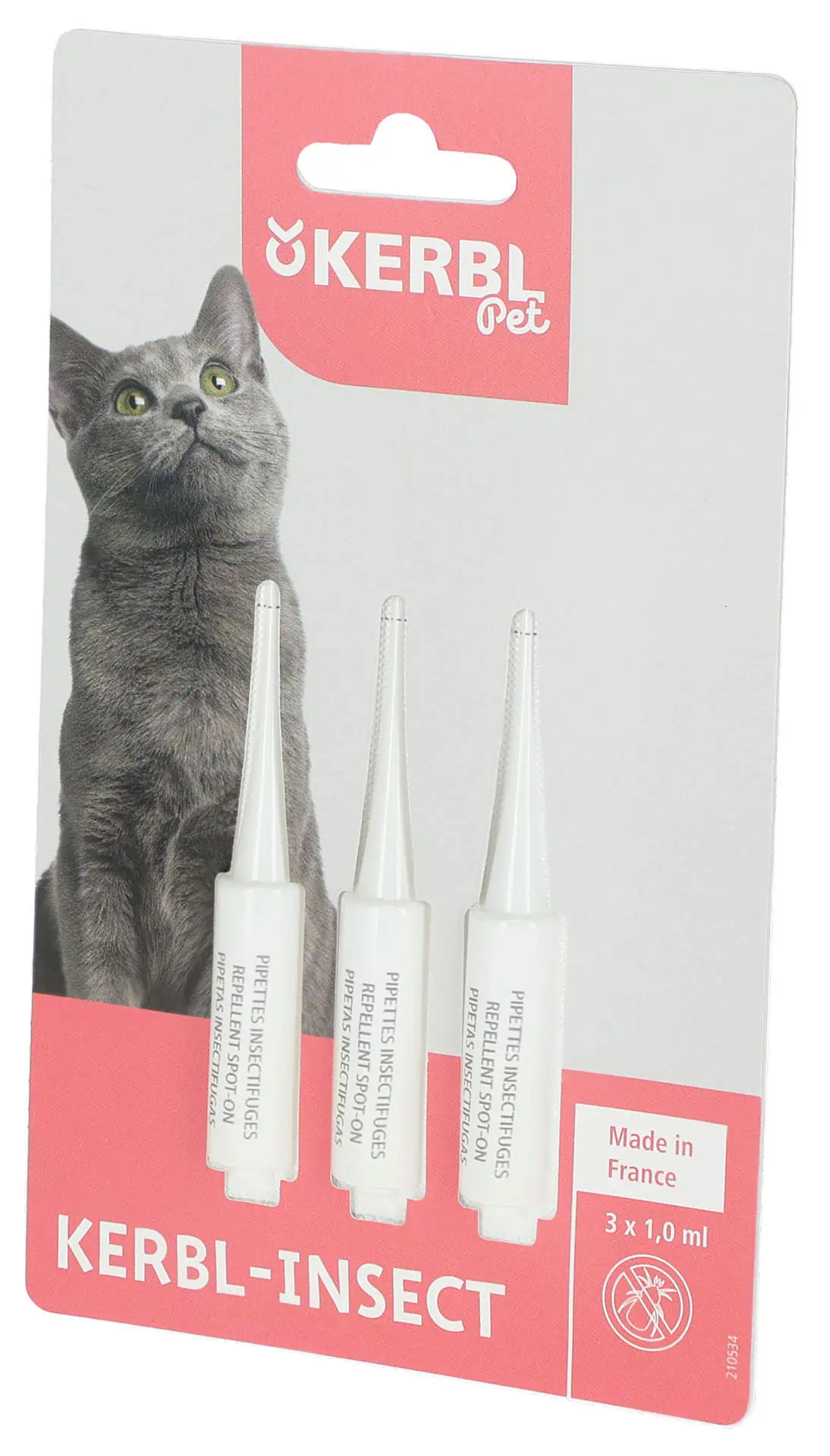Kerbl Insect Pipettes Cat, 3 pcs. on card 1.0 ml