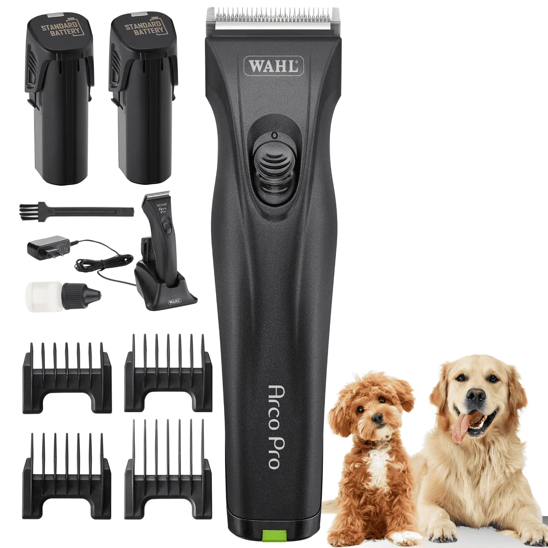 Tosatrice per cani Wahl Arco Pro - 2 batterie incluse