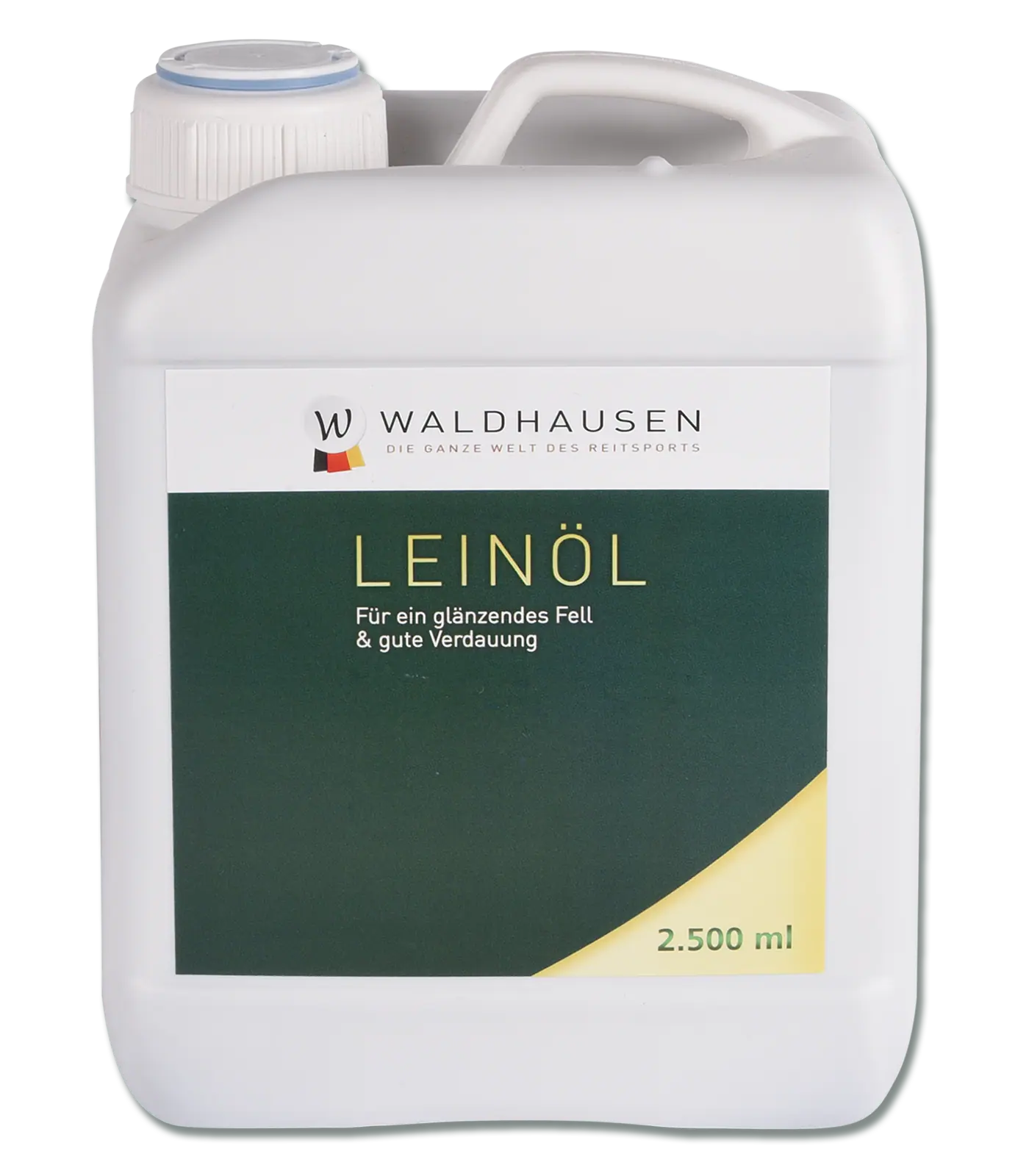 Olio di lino - Per un mantello splendente e una buona digestione, 2,5 l