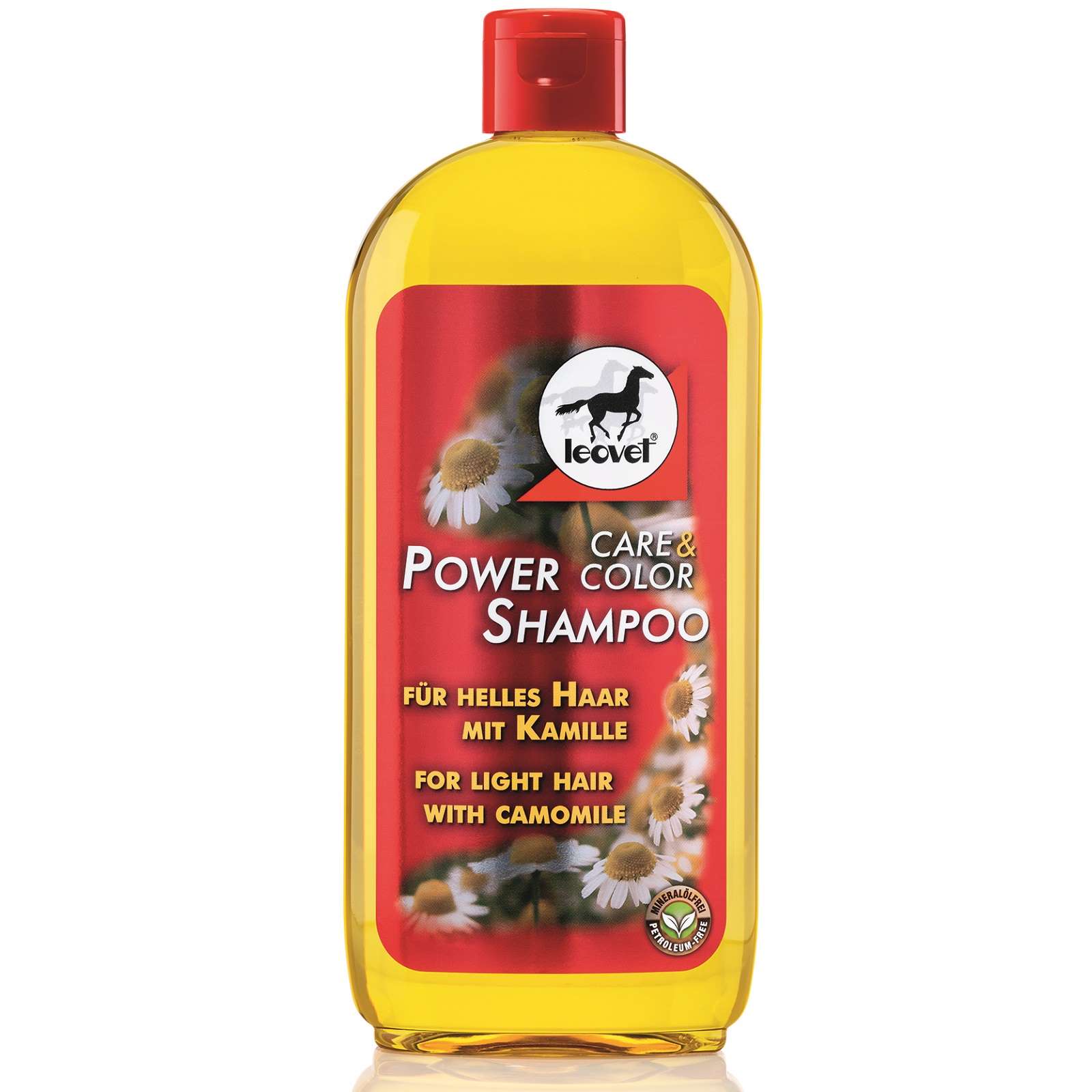 Leovet Power Shampoo per cavalli chiari alla camomilla 500 ml