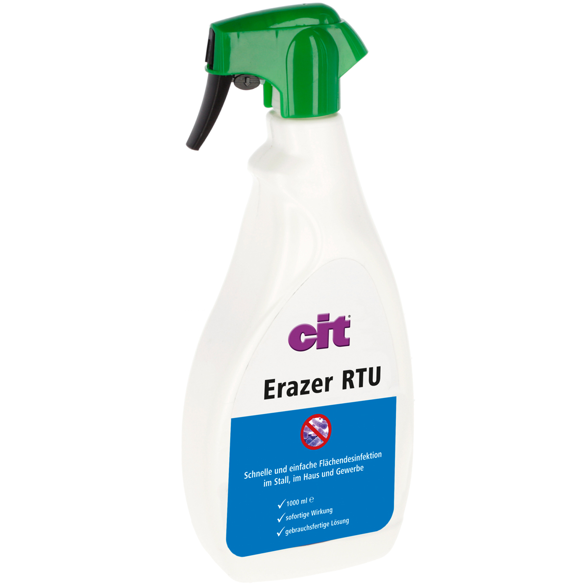 Disinfettante spray per superfici Cit Erazer RTU 1000 ml