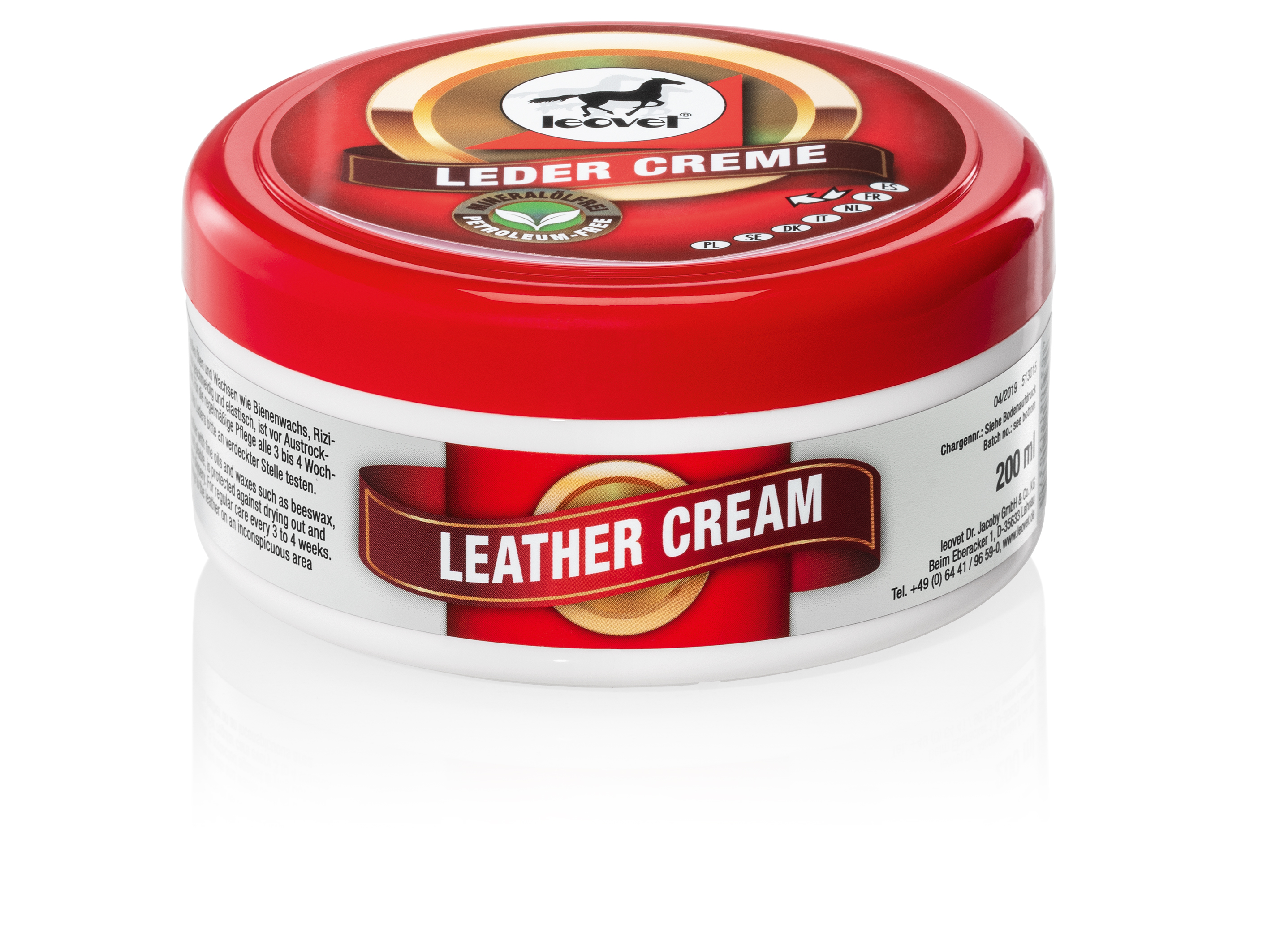 Leovet Crema per pelle e cuoio 200 ml
