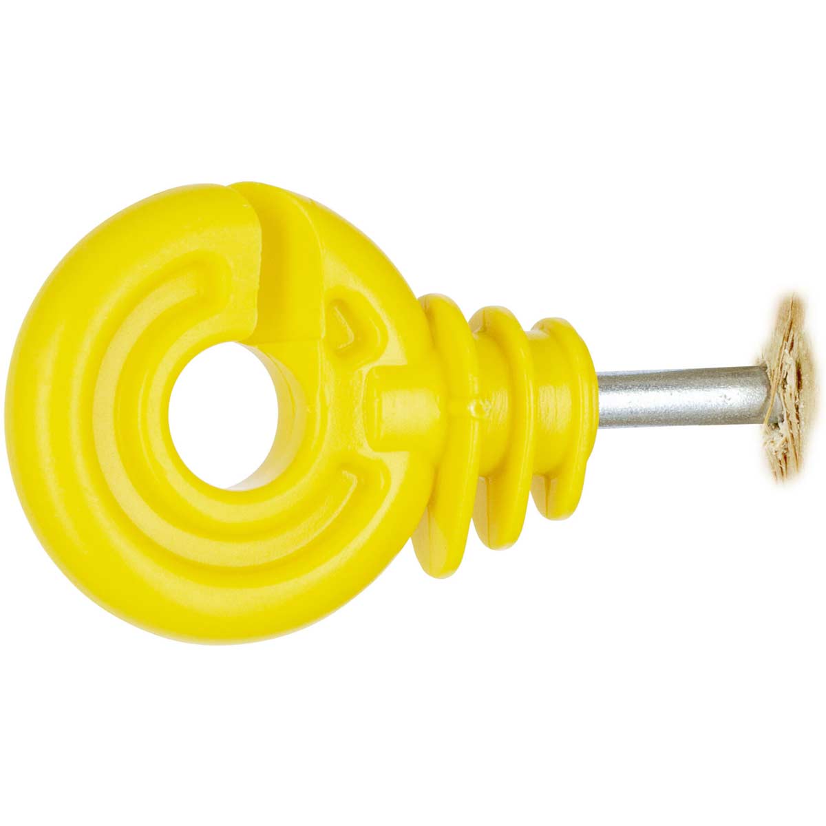 25x AKO isolatore ad anello giallo con sostegno corto 5 mm