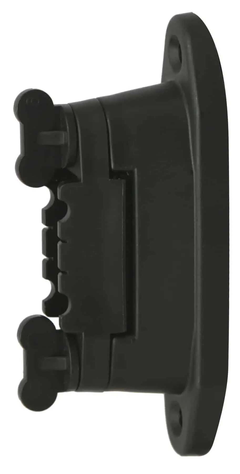 Upland Isolatore A Banda Larga Per Recinti – 25 Pezzi, Per Fino A 40 Mm, Supporto Nero 6 Mm