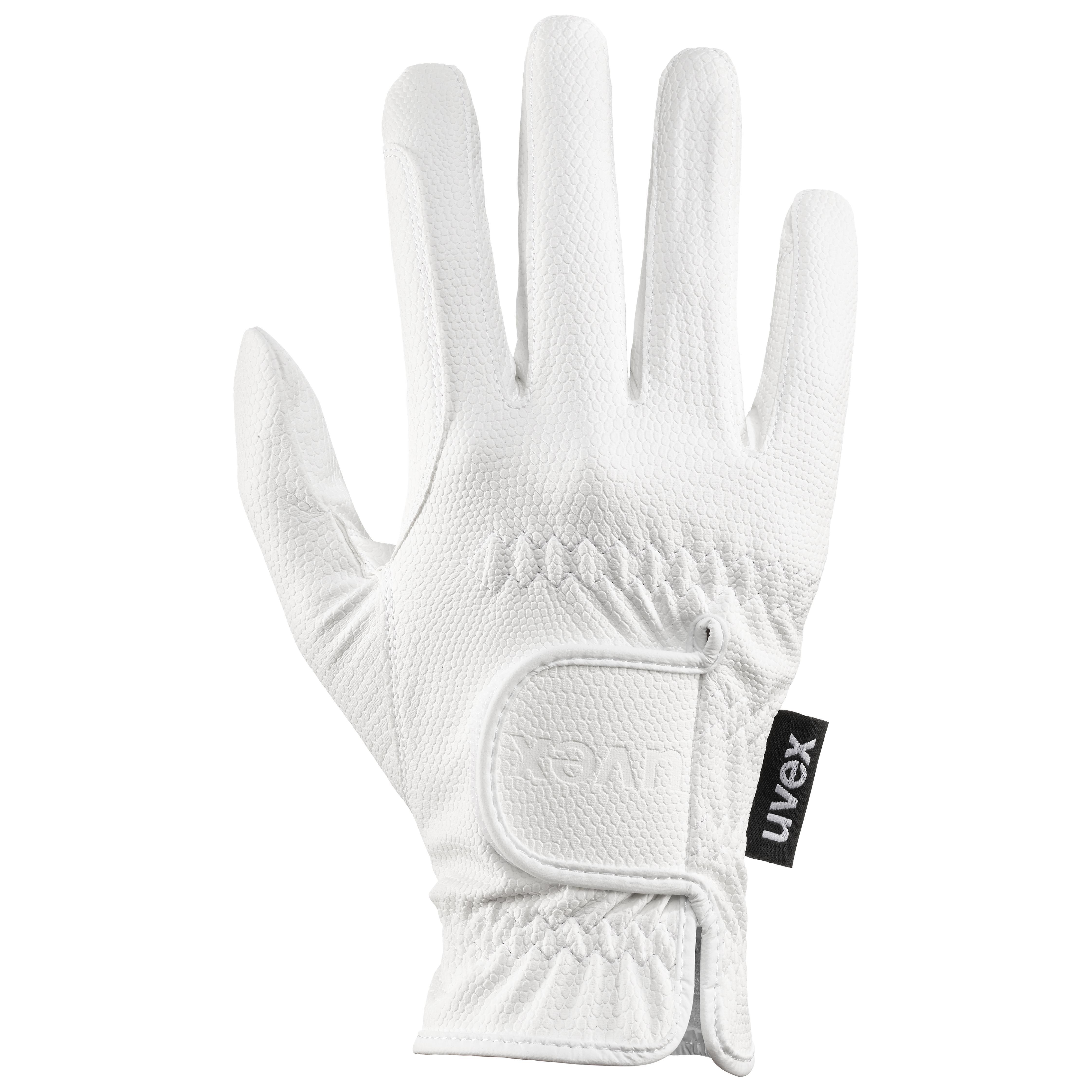 Guanti da equitazione uvex sportstyle bianco 10