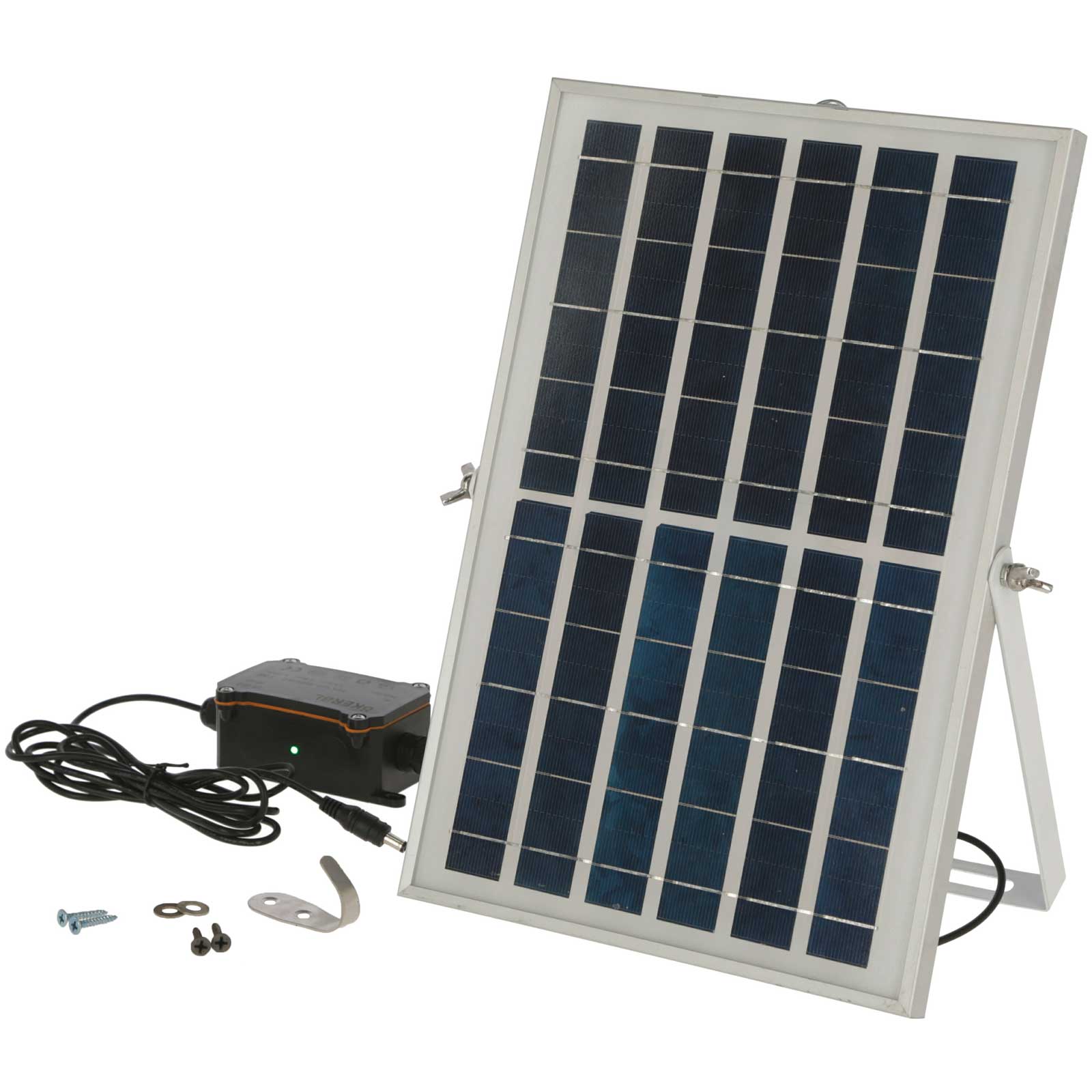 Kit fotovoltaico per porta automatica pollaio