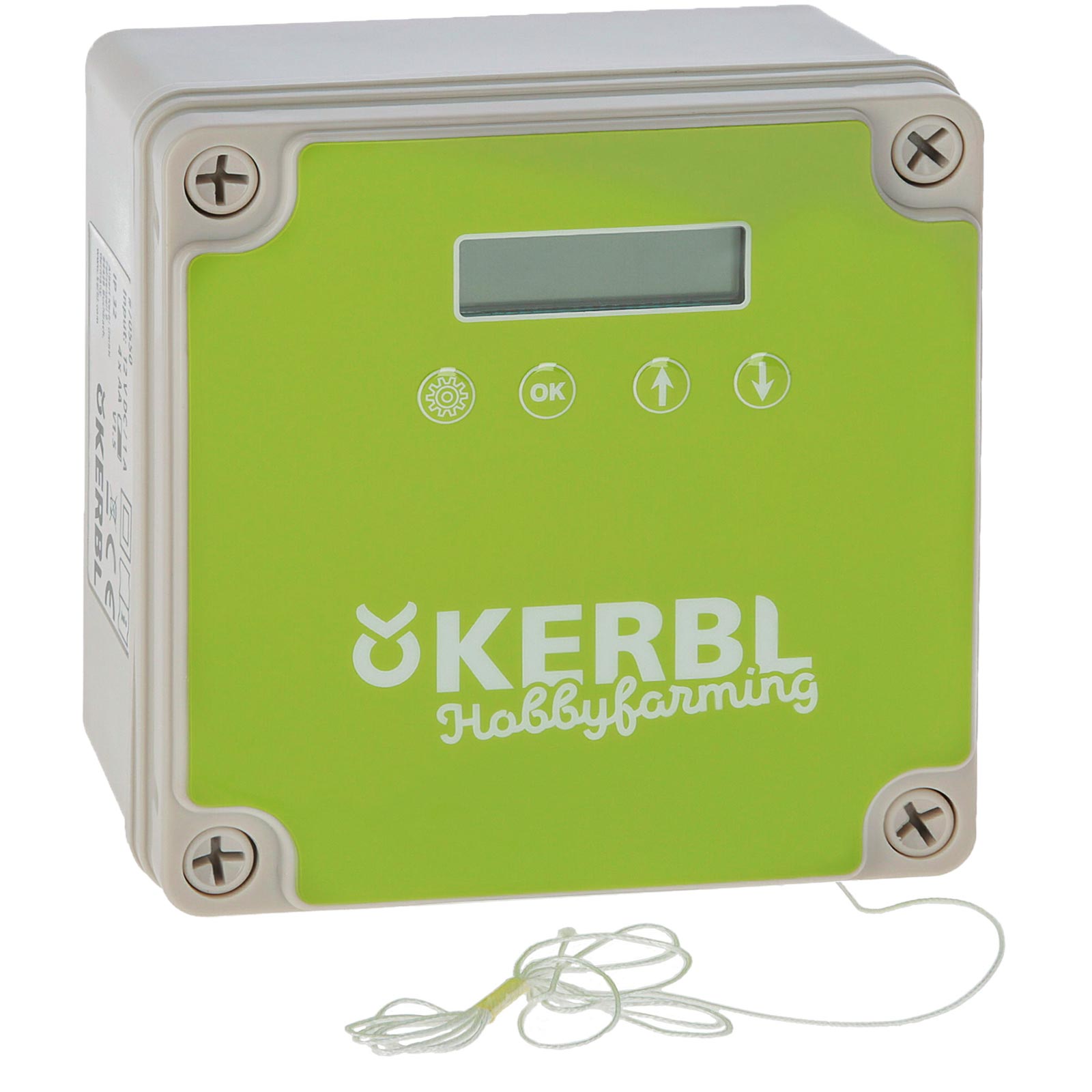 Kerbl Porta automatica pollaio Kerbl con sportello incluso 22 x 33 cm