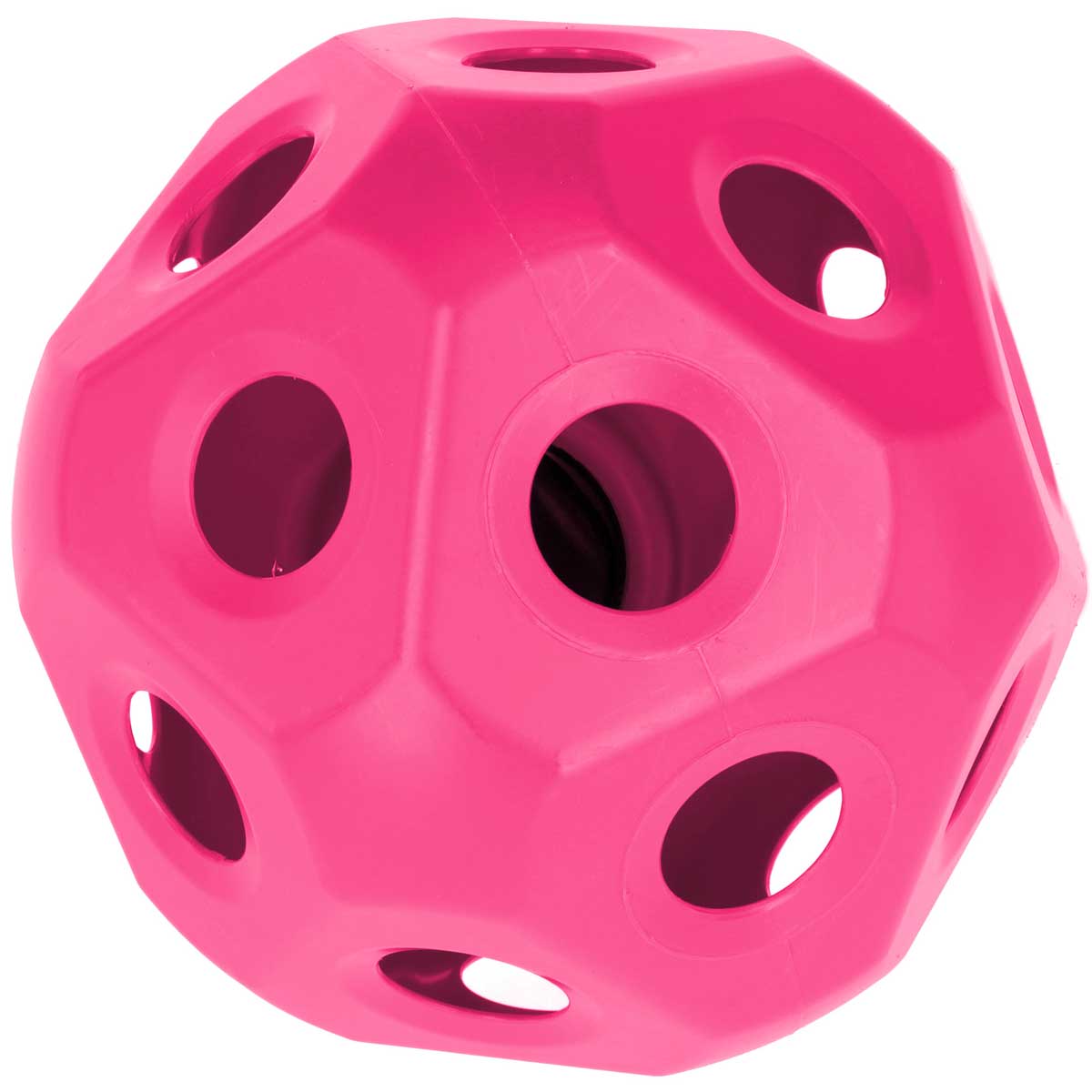 Palla da gioco e alimentazione HeuBoy per cavalli e vitelli rosa