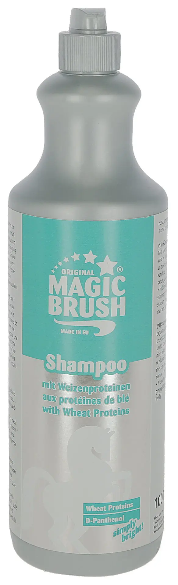 MagicBrush Shampoo per cavalli con proteine del frumento 1 litro
