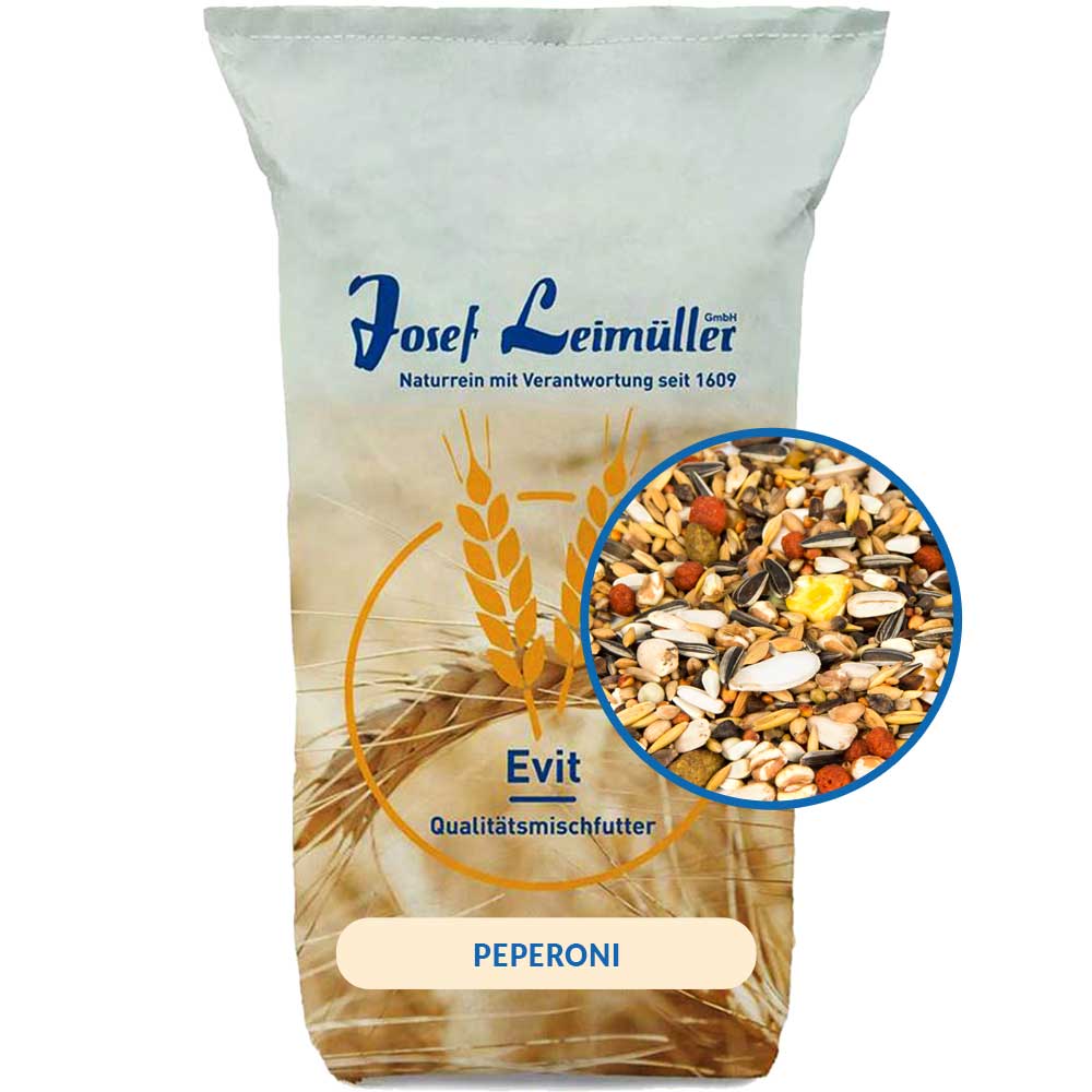 Leimüller Mangime per pappagalli vitaminizzato con peperoni 5 kg