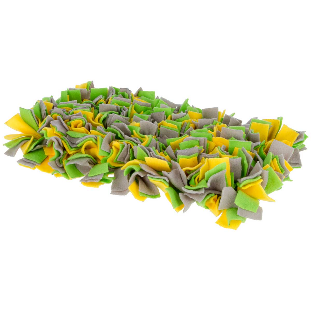 Kerbl Tappeto da annusare giallo/verde/grigio 70 x 50 cm