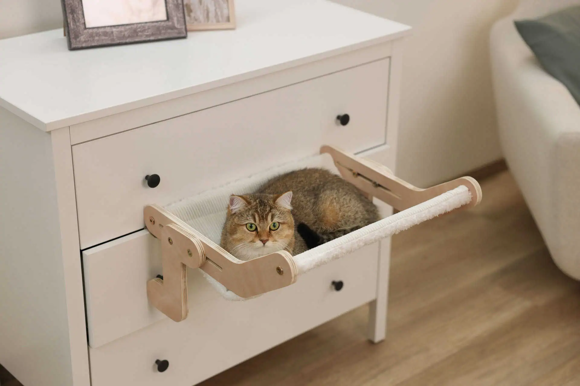 Amaca per gatti Nap in legno