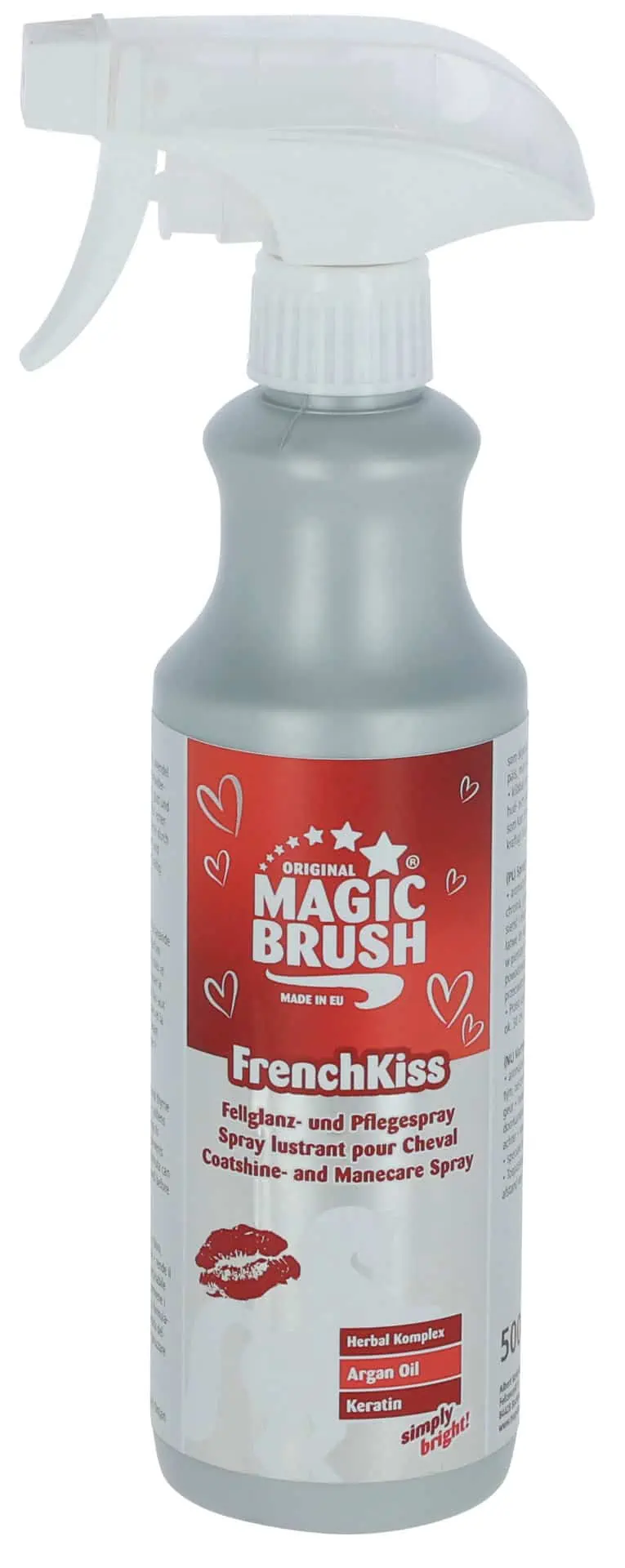 MagicBrush Spray lucidante per il pelo ManeCare FrenchKiss 500 ml