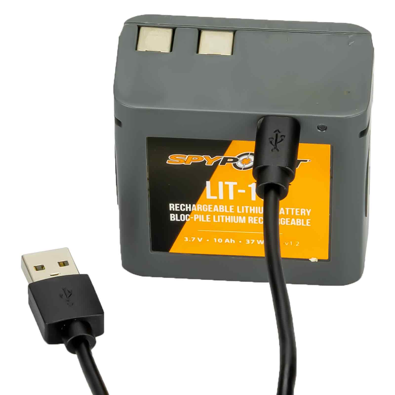 SpyPoint LIT-10 Batteria al litio ricaricabile per fototrappole Link e Cell
