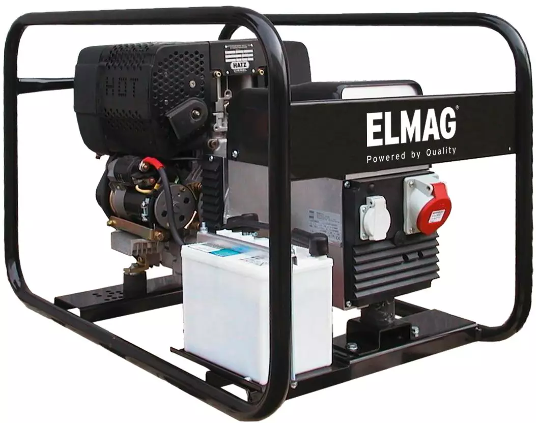 Elmag Generatore di corrente SED 7000WDE-AVR