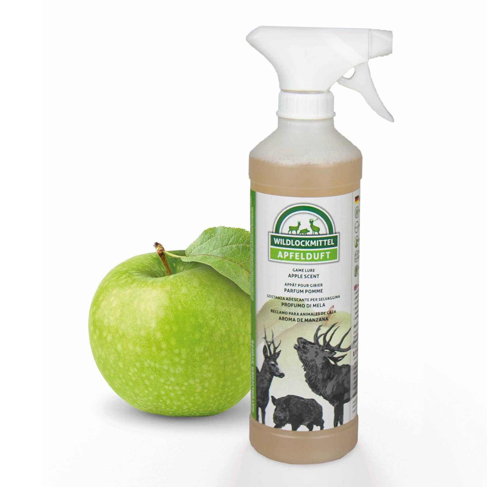 Spray attrattivo per selvaggina 500 ml - Aroma di mela