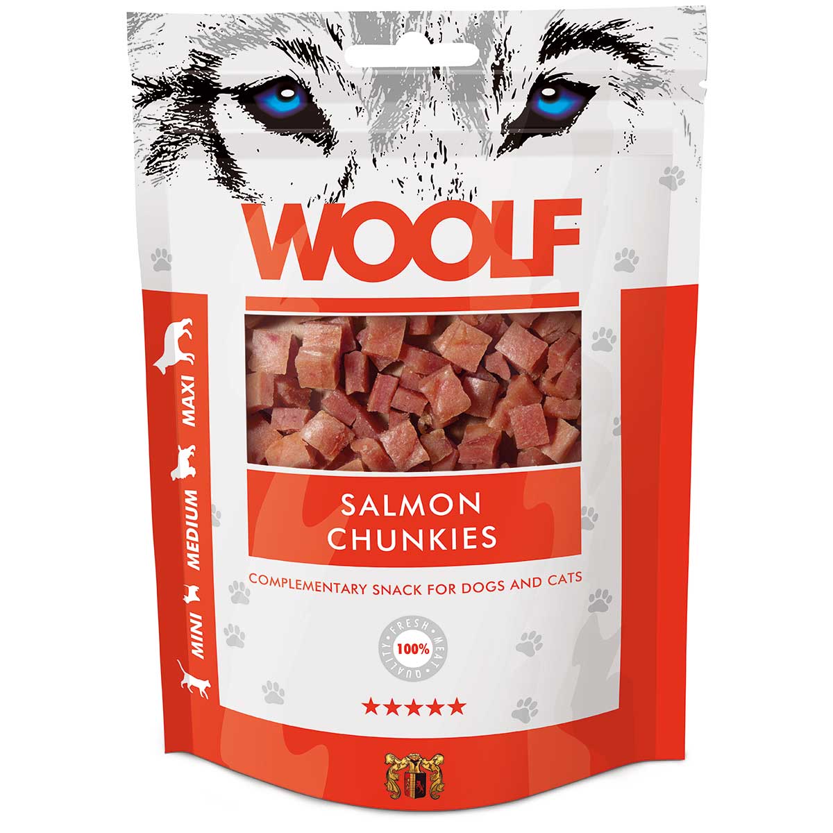 Woolf Dog Treat Salmon Chunkies