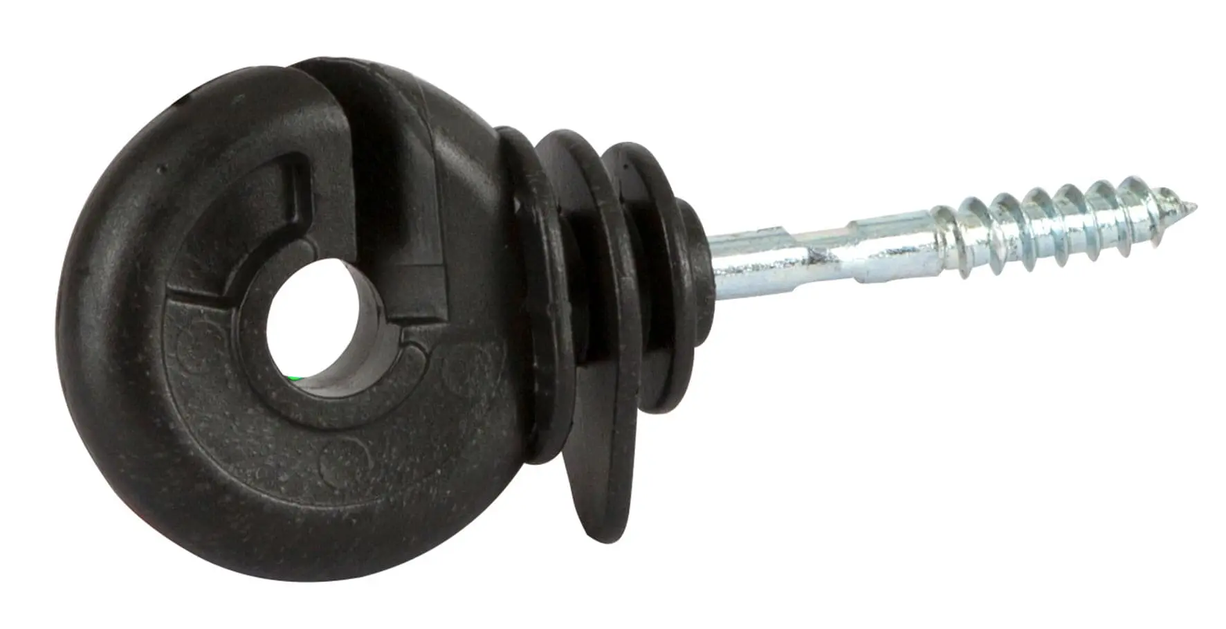 Ring insulator compact black incl. screwdriver